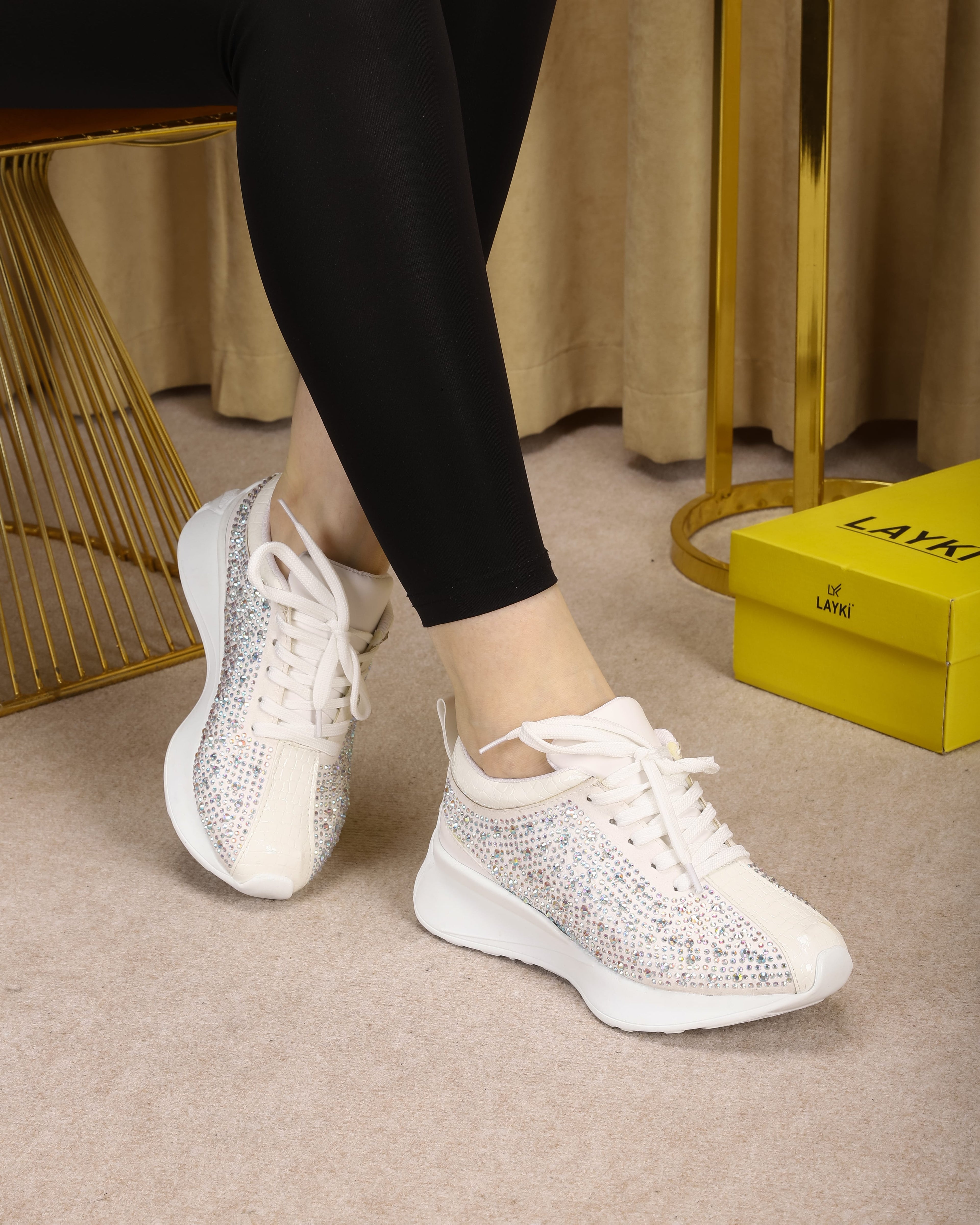 Sparkling Rhinestone Women Shoes