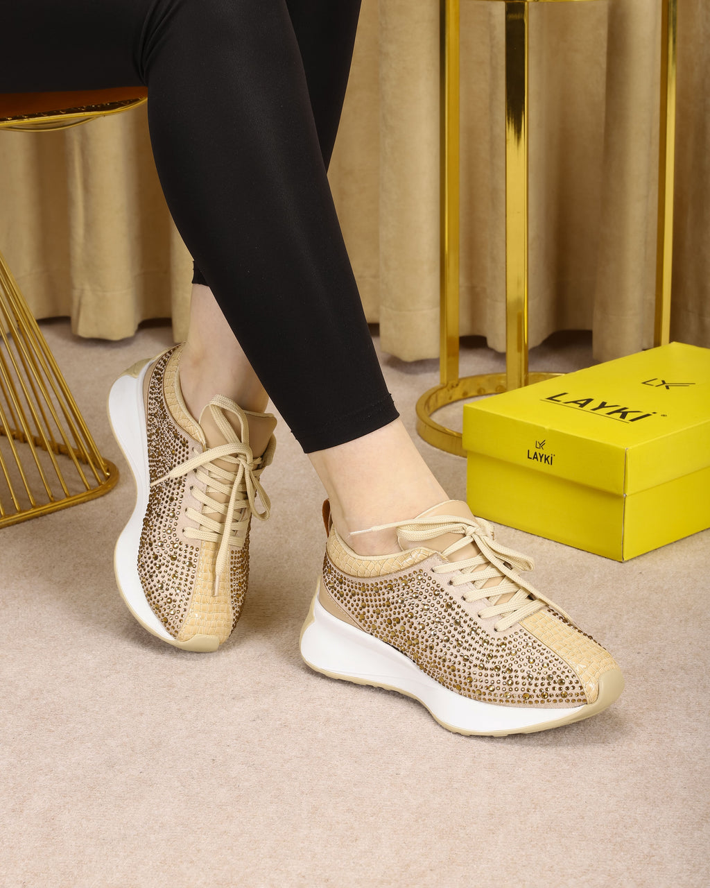 Sparkling Rhinestone Women Shoes