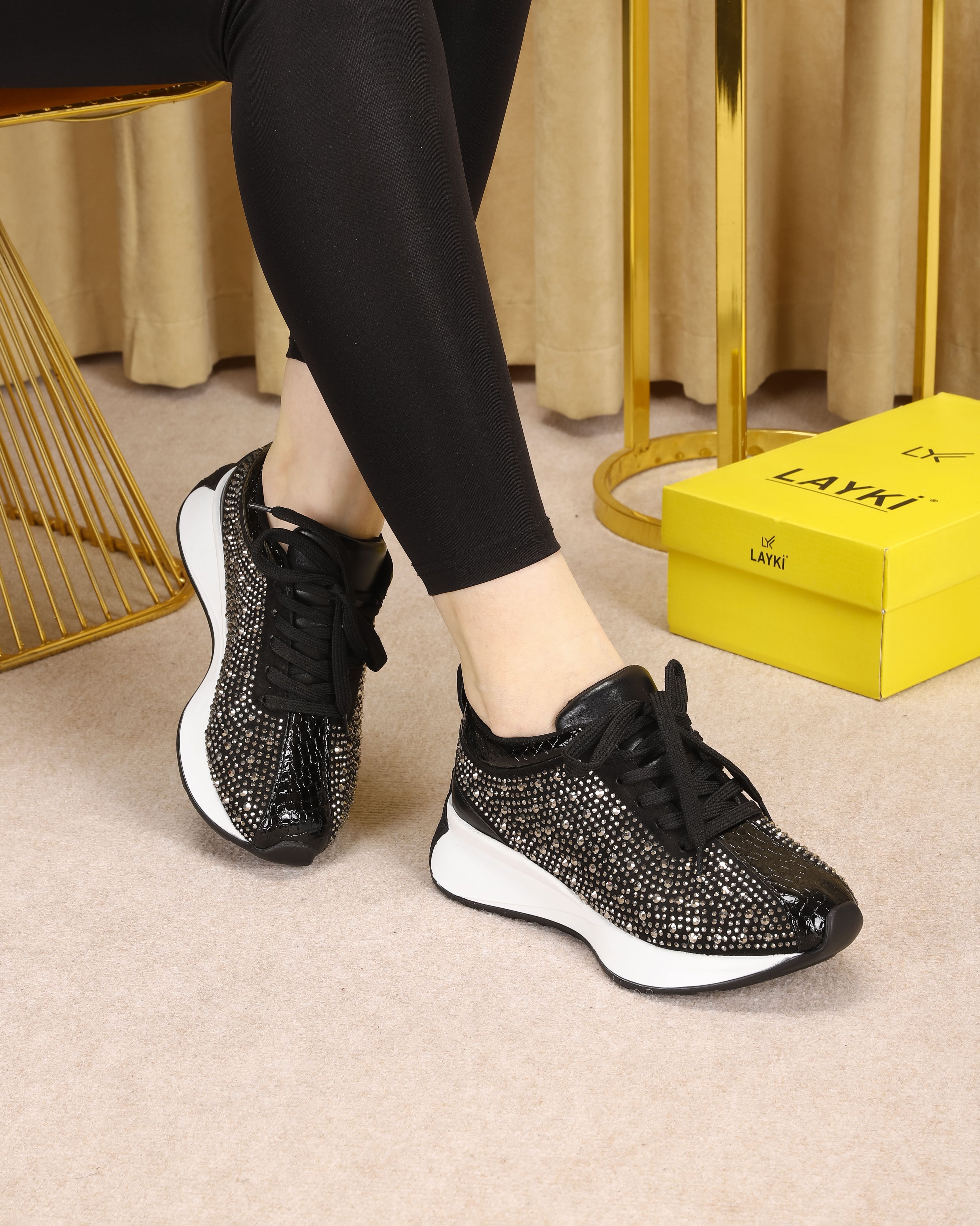 Sparkling Rhinestone Women Shoes