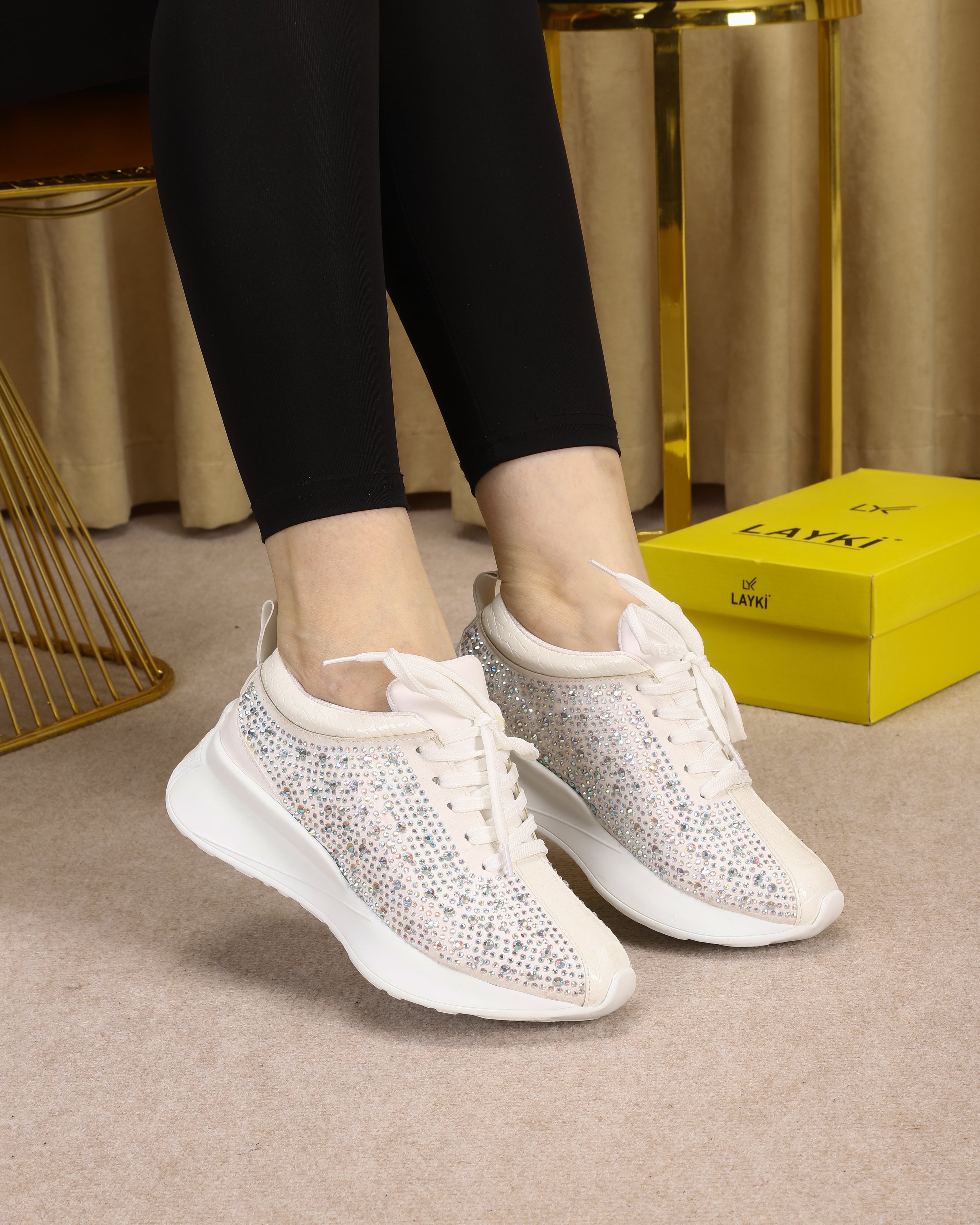 Sparkling Rhinestone Women Shoes