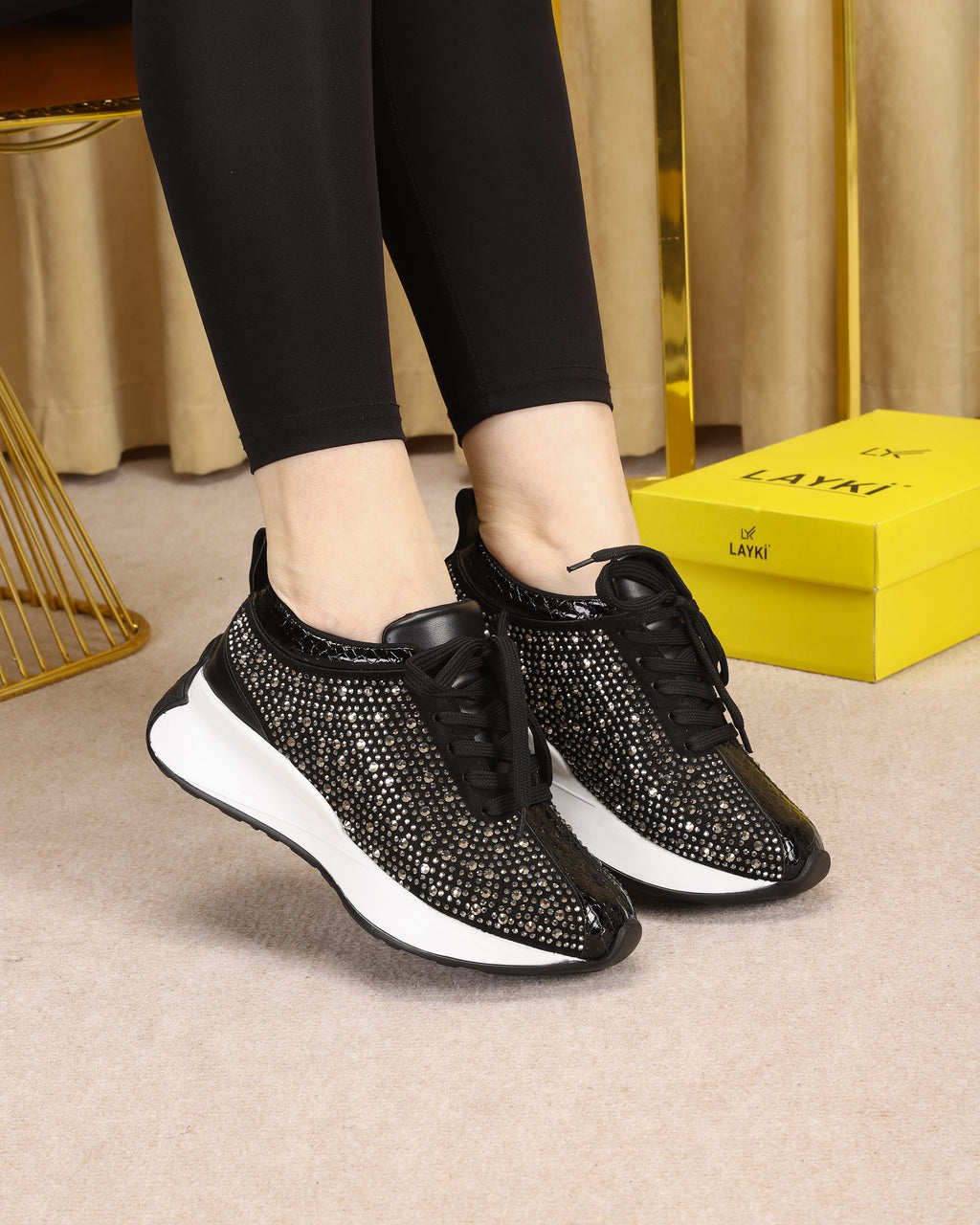 Sparkling Rhinestone Women Shoes