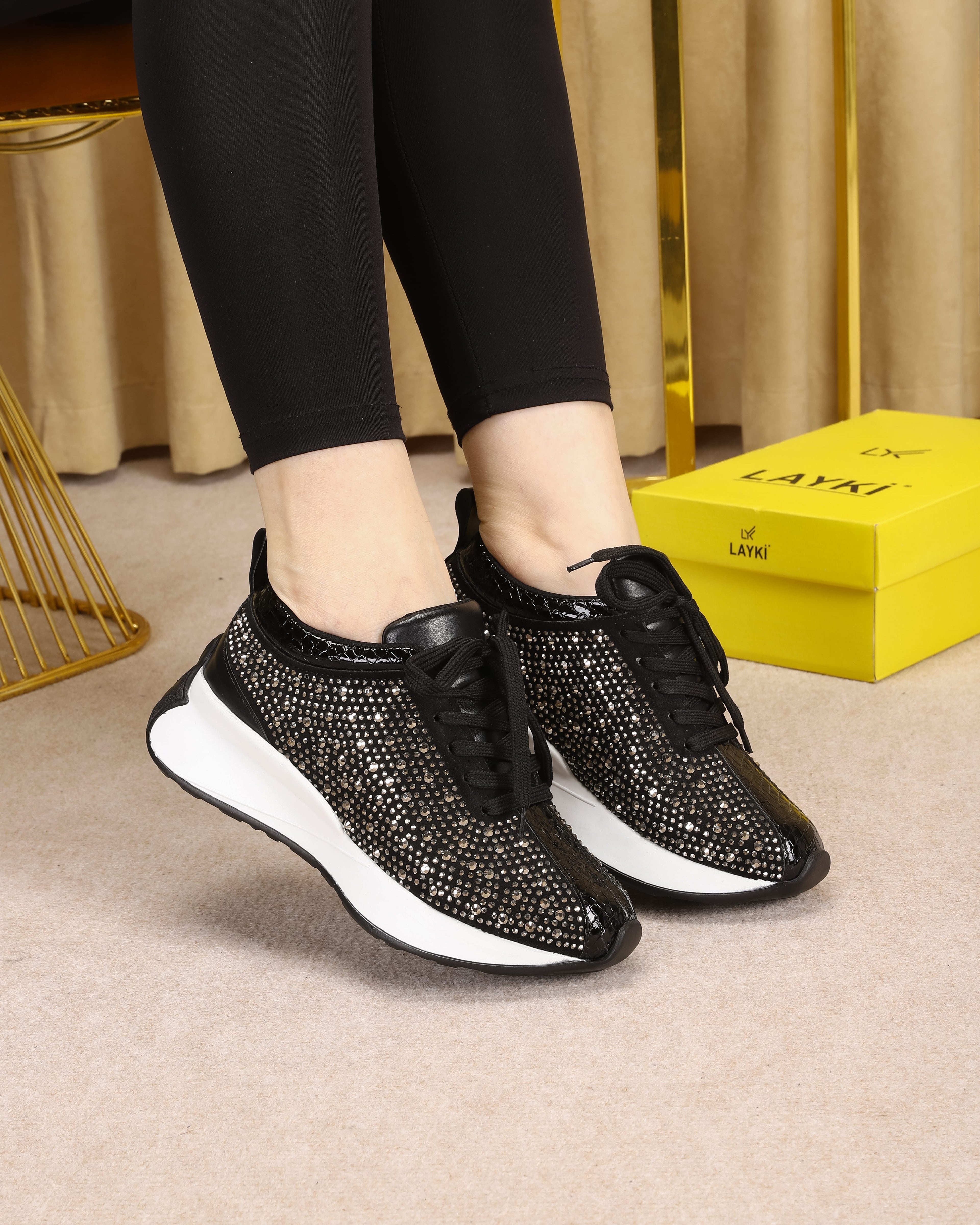 Sparkling Rhinestone Women Shoes
